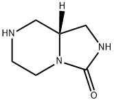 Imidazo[1,5-a]pyrazin-3(2H)-one, hexahydro-, (8aR)- Structural