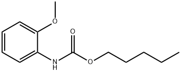 pentyl (2-methoxyphenyl)carbamate Structural