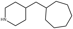 Piperidine, 4-(cycloheptylmethyl)- Structural