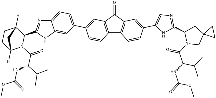 Ledipasvir impurity 1 Structural
