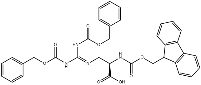 Fmoc-D-Alg(Z)2-OH Structural