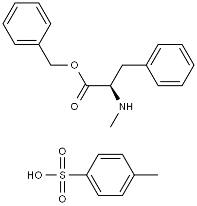 N-Me-D-Phe-OBzl.TosOH Structural