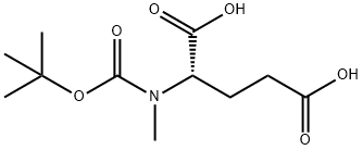 Boc-N-Me-Glu-OH Structural