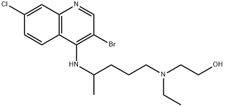 Hydroxychloroquine 3-Bromo Impurity Structural