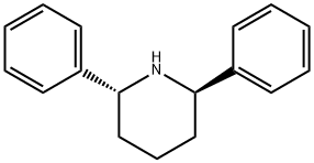Piperidine, 2,6-diphenyl-, (2R,6R)- Structural
