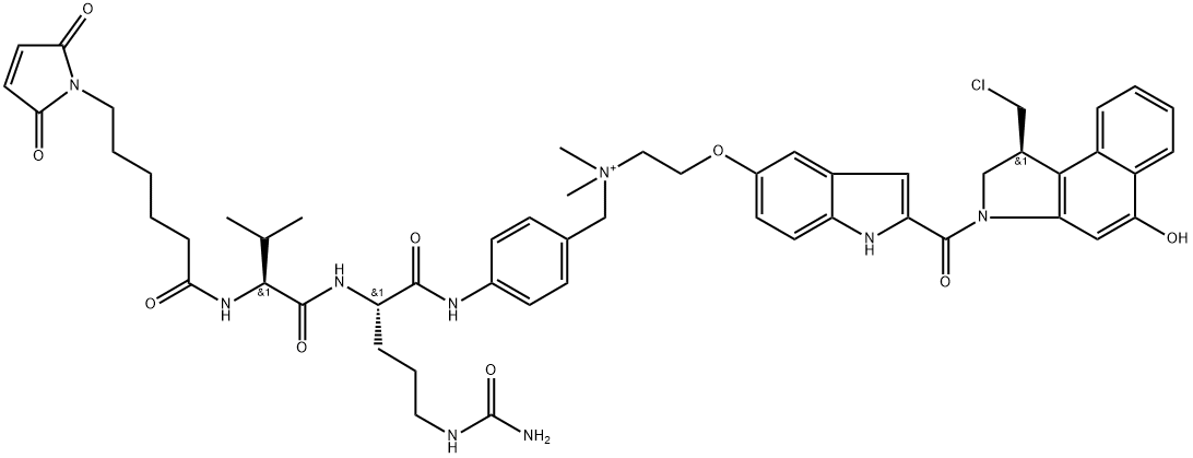 MC-Val-Cit-PAB-duocarmycin Structural