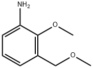 Benzenamine, 2-methoxy-3-(methoxymethyl)- Structural
