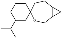 Spiro[cyclohexane-1,4'-[3]oxabicyclo[5.1.0]octane], 3-(1-methylethyl)- Structural