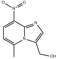 Imidazo[1,2-a]pyridine-3-methanol, 5-methyl-8-nitro- Structural