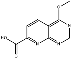 Pyrido[2,3-d]pyrimidine-7-carboxylic acid, 4-methoxy- Structural