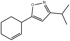 Isoxazole, 5-(2-cyclohexen-1-yl)-3-(1-methylethyl)- Structural