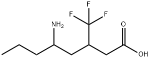 Octanoic acid, 5-amino-3-(trifluoromethyl)- Structural