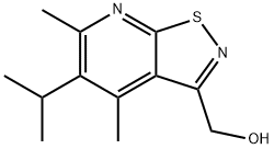 Isothiazolo[5,4-b]pyridine-3-methanol, 4,6-dimethyl-5-(1-methylethyl)- Structural