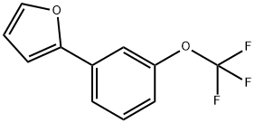 Furan, 2-[3-(trifluoromethoxy)phenyl]- Structural