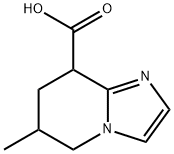 Imidazo[1,2-a]pyridine-8-carboxylic acid, 5,6,7,8-tetrahydro-6-methyl- Structural