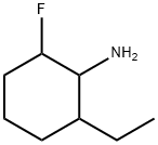 Cyclohexanamine, 2-ethyl-6-fluoro- Structural