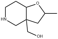 Furo[3,2-c]pyridine-3a(4H)-methanol, hexahydro-2-methyl- Structural