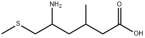 Hexanoic acid, 5-amino-3-methyl-6-(methylthio)- Structural