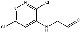 Acetaldehyde, 2-[(3,6-dichloro-4-pyridazinyl)amino]- Structural