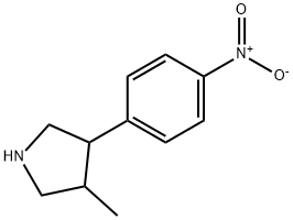 Pyrrolidine, 3-methyl-4-(4-nitrophenyl)- Structural