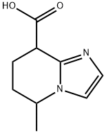 Imidazo[1,2-a]pyridine-8-carboxylic acid, 5,6,7,8-tetrahydro-5-methyl- Structural