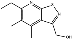Isothiazolo[5,4-b]pyridine-3-methanol, 6-ethyl-4,5-dimethyl- Structural