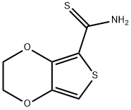 Thieno[3,4-b]-1,4-dioxin-5-carbothioamide, 2,3-dihydro- Structural