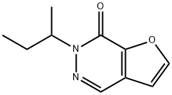 Furo[2,3-d]pyridazin-7(6H)-one, 6-(1-methylpropyl)- Structural