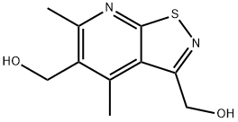 Isothiazolo[5,4-b]pyridine-3,5-dimethanol, 4,6-dimethyl- Structural