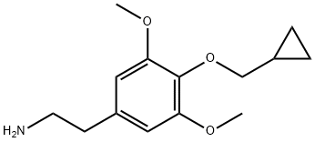 Cyclopropyl Mescaline Structural