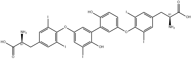 (2S,2''S)-3,3''-(((6,6''-Dihydroxy-5-iodo-[1,1''-biphenyl]-3,3''-diyl)bis(oxy))bis(3,5-diiodo-4,1-phenylene))bis(2-aminopropanoic Acid)