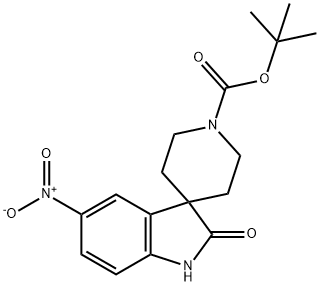 Spiro[3H-indole-3,4′-piperidine]-1′-carboxylic acid, 1,2-dihydro-5-nitro-2-oxo-,…