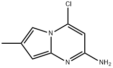 Pyrrolo[1,2-a]pyrimidin-2-amine, 4-chloro-7-methyl- Structural