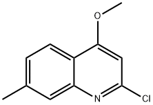 Quinoline, 2-chloro-4-methoxy-7-methyl- Structural