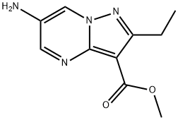Pyrazolo[1,5-a]pyrimidine-3-carboxylic acid, 6-amino-2-ethyl-, methyl ester Structural