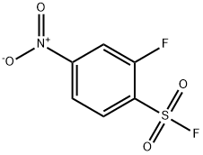 Benzenesulfonyl fluoride, 2-fluoro-4-nitro- Structural