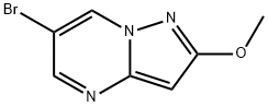 Pyrazolo[1,5-a]pyrimidine, 6-bromo-2-methoxy- Structural