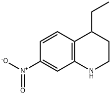 Quinoline, 4-ethyl-1,2,3,4-tetrahydro-7-nitro- Structural