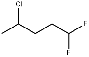 Pentane, 4-chloro-1,1-difluoro- Structural