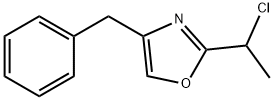 Oxazole, 2-(1-chloroethyl)-4-(phenylmethyl)- Structural