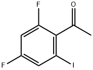 Ethanone, 1-(2,4-difluoro-6-iodophenyl)- Structural