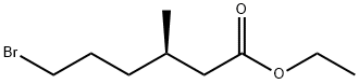Hexanoic acid, 6-bromo-3-methyl-, ethyl ester, (3R)-