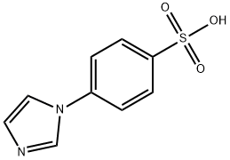 Benzenesulfonic acid, 4-(1H-imidazol-1-yl)- Structural