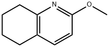 Quinoline, 5,6,7,8-tetrahydro-2-methoxy- Structural