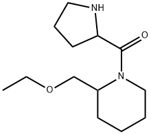 Methanone, [2-(ethoxymethyl)-1-piperidinyl]-2-pyrrolidinyl- Structural