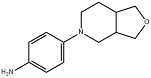 Benzenamine, 4-(hexahydrofuro[3,4-c]pyridin-5(3H)-yl)- Structural
