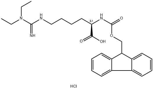 Fmoc-D-homoArg(Et)2-OH·HCl