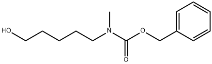 benzyl (5-hydroxypentyl)(methyl)carbamate Structural