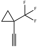 Cyclopropane, 1-ethynyl-1-(trifluoromethyl)- Structural