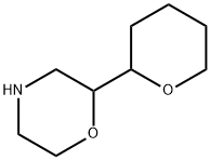 Morpholine, 2-(tetrahydro-2H-pyran-2-yl)- Structural